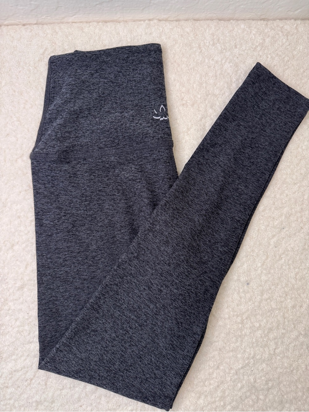 Beyond Yoga Charcoal Gray High-Waist Leggings